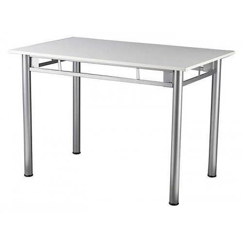 Τραπέζι μεταλλικό Art Maison Παιώνια - Silver (70x110εκ.)