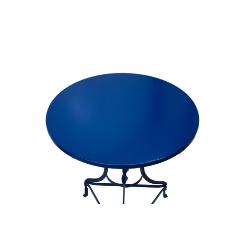 Τραπέζι μεταλλικό Art Maison Λινάρι - Blue (Φ58x72)