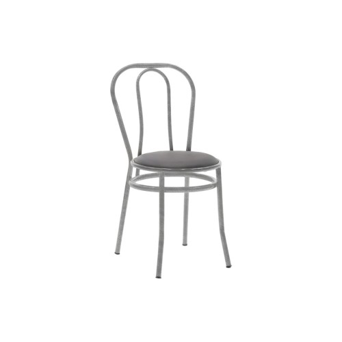 Καρέκλα Art Maison Ροδία - Gray Black (40x47x85εκ.)