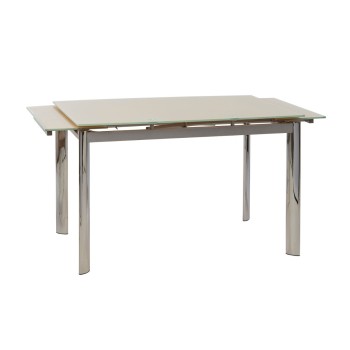 Τραπέζι Art Maison Puertollano - Cream (120(180)x80x76cm)