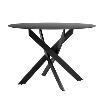 Τραπέζι Art Maison Ponferrada - Black (110x75εκ.)