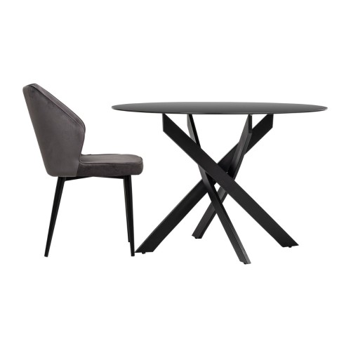 Τραπέζι Art Maison Ponferrada - Black (110x75cm)