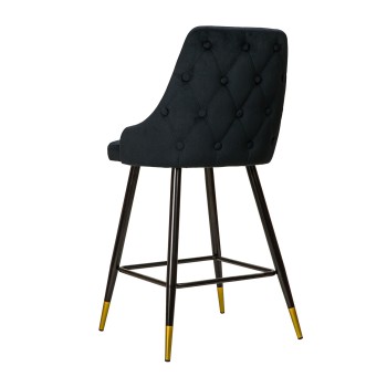 Σκαμπό Μπαρ Art Maison Requena - Black (49x58x108εκ.)