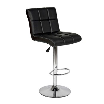 Σκαμπό Μπαρ Art Maison Chiclana - Black (44x53x91-112εκ.)
