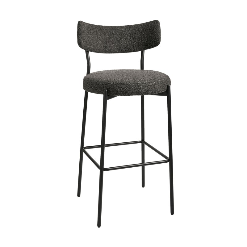 Σκαμπώ Μπαρ Art Maison Valladolid - Gray (50x52x107εκ.)