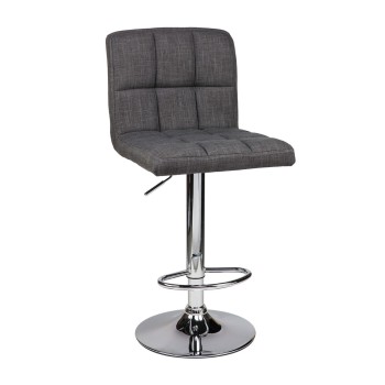 Σκαμπό Μπαρ Art Maison Chiclana - Dark Gray (44x53x91-112εκ.)