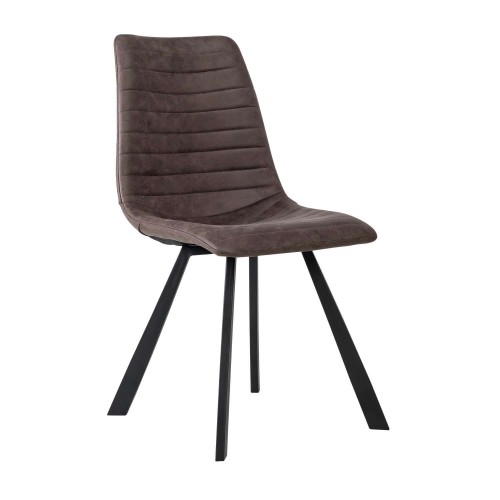 Καρέκλα Art Maison Villaviciosa - Gray (47.5x44.5x86cm)