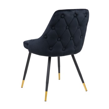 Καρέκλα Art Maison Sueca - Black (49.5x55x81εκ.)