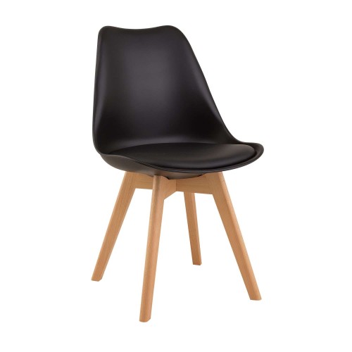 Καρέκλα Art Maison Granada - Black (49x54x83cm)