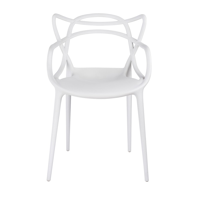 ΚΑΡΕΚΛΑ ΕΞΩΤΕΡΙΚΟΥ ΧΩΡΟΥ ART MAISON BUENA - WHITE (55x54x83εκ.)