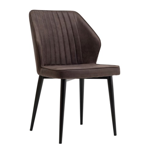 Καρέκλα Art Maison Roman - Gray (49x61x84cm)