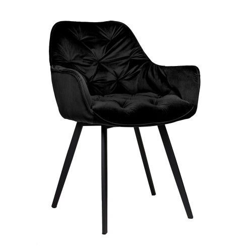 Πολυθρόνα Art Maison Priego - Black (59x62x86cm)