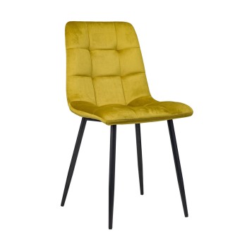 Καρέκλα Art Maison Lori -  Yellow (46x54.5x89εκ.)