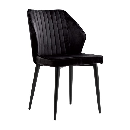 Καρέκλα Art Maison Roman - Black (49x61x84cm)