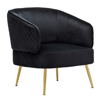 Πολυθρόνα Art Maison Granada - Black (67x75x55εκ.)