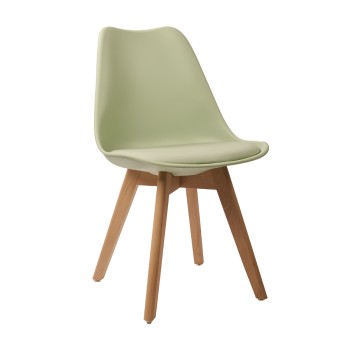 Καρέκλα Art Maison Granada - Light Green (49x54x83εκ.)