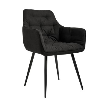 Καρέκλα Art Maison Puertoreal - Black (56x75x85εκ.)