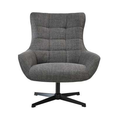 ΠΟΛΥΘΡΟΝΑ ART MAISON BORREGO - GREY (83x89x99εκ.)