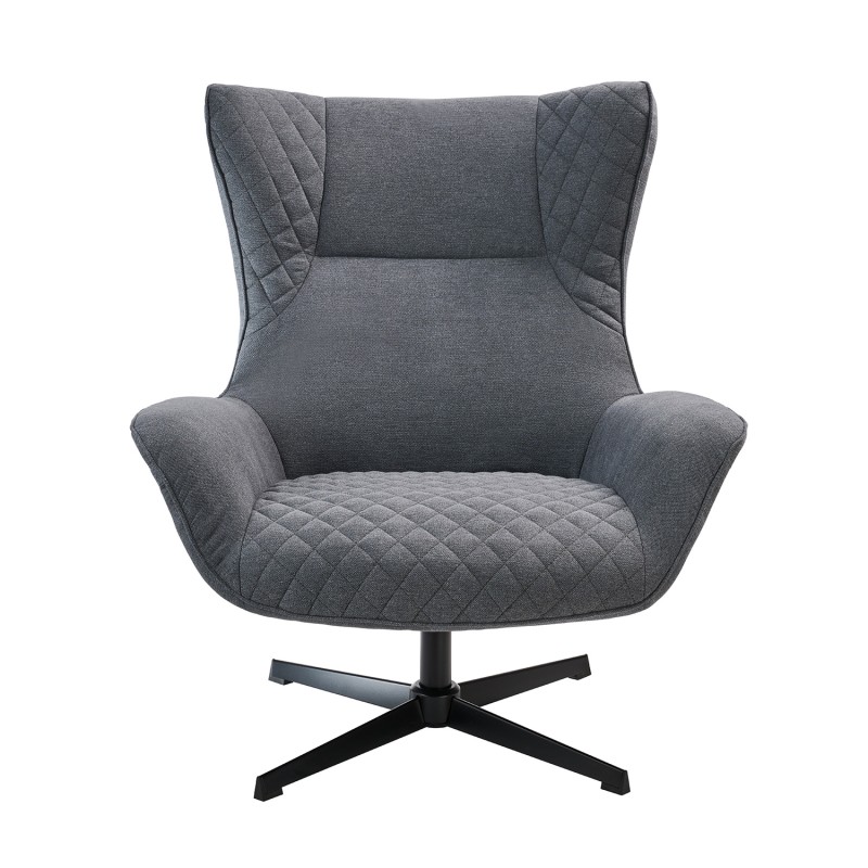 ΠΟΛΥΘΡΟΝΑ ART MAISON BONITA - GREY (90x87x105εκ.)