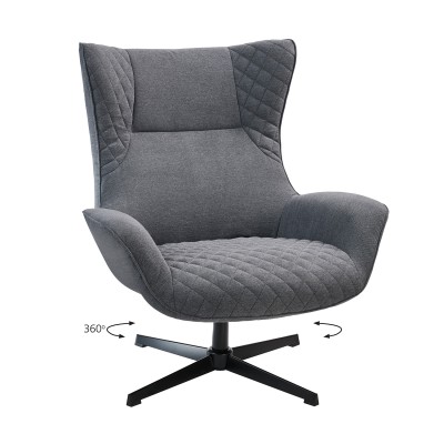 ΠΟΛΥΘΡΟΝΑ ART MAISON BONITA - GREY (90x87x105εκ.)