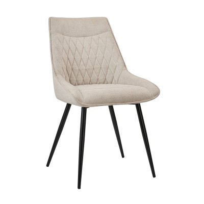 Καρέκλα Art Maison Liza - Beige (51x60x89εκ.)