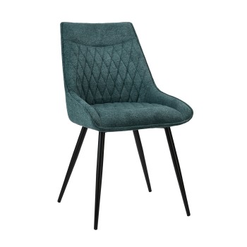 Καρέκλα Art Maison Liza - Dark Green (51x60x89εκ.)