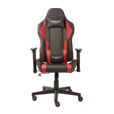 Καρέκλα Gaming Art Maison Palencia - Black Red (66.5x66x125-135cm)