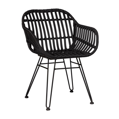 Πολυθρόνα Art Maison Melilla - Black (61x63x80εκ.)