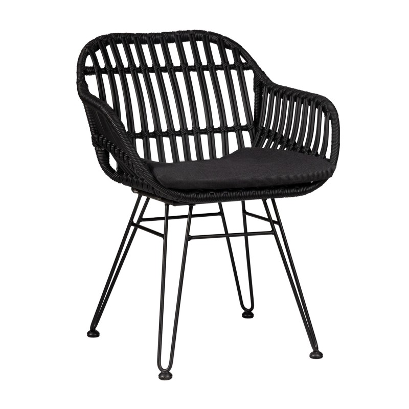 Πολυθρόνα Art Maison Melilla - Black (61x63x80εκ.)