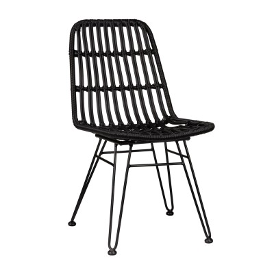 Καρέκλα Art Maison Castile - Black (46x62x86εκ.) Καρέκλα Art Maison Castile - Black (46x62x86εκ.)