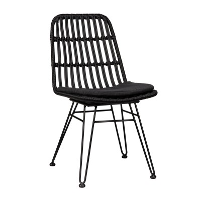 Καρέκλα Art Maison Castile - Black (46x62x86εκ.) Καρέκλα Art Maison Castile - Black (46x62x86εκ.)