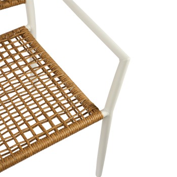Πολυθρόνα Art Maison Huesca - Natural White (57x60x88cm)