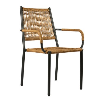 Πολυθρόνα Art Maison Osuna - Natural Black (58x63x90cm)