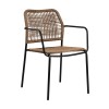 Πολυθρόνα Art Maison Malaga - Natural Black (53.5x60x79cm)