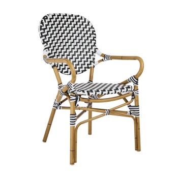 Καρέκλα Art Maison Sanildefonso - White Black (59x63x94cm)
