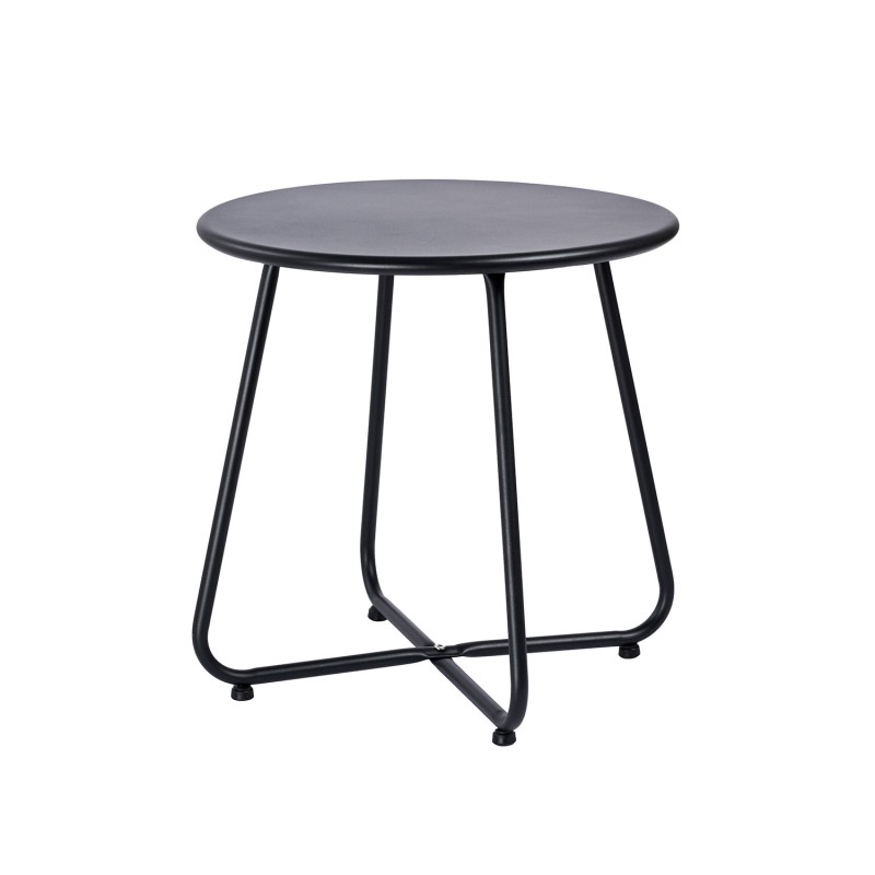 Τραπέζι Βοηθητικό Art Maison Cornella - Black (Φ45x45εκ.)