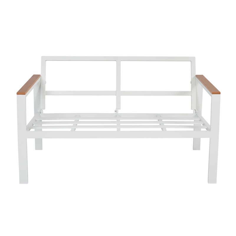 Σετ Σαλόνι Κήπου 4 Τεμαχίων Art Maison Lamancha - White (118x73x67εκ.)