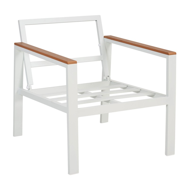 Σετ Σαλόνι Κήπου 4 Τεμαχίων Art Maison Lamancha - White (118x73x67εκ.)