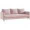 Τριθέσιος καναπές Art Maison Aquebogue - Pink (216x91x95εκ) 