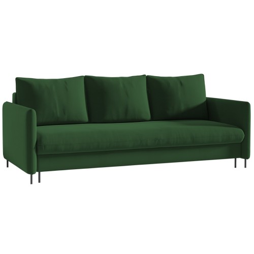 Τριθέσιος καναπές Art Maison Aquebogue - Green (216x91x95εκ) 