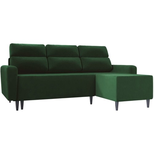 Γωνιακός καναπές Δεξιά Γωνία Art Maison Apalachin - Green (236x148x99εκ) 