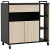 ΕΠΙΠΛΟ ΚΟΥΖΙΝΑΣ ART MAISON AZUSA - NATURAL BLACK (78,4x39,6x79εκ.)