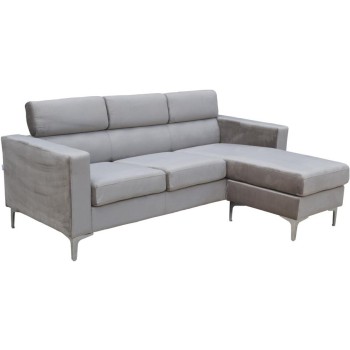 Γωνιακός καναπές Art Maison Ricon - Light Gray