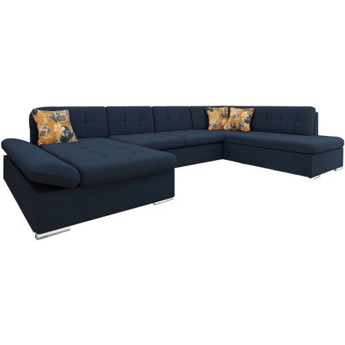 Γωνιακός καναπές Αριστερή Γωνία Art Maison Armonk - Blue (345x205x76εκ)