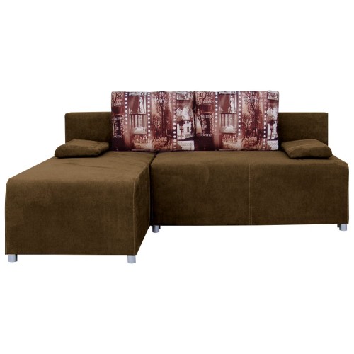 Γωνιακός καναπές Art Maison Allegany - Light Brown (200x146x90εκ)
