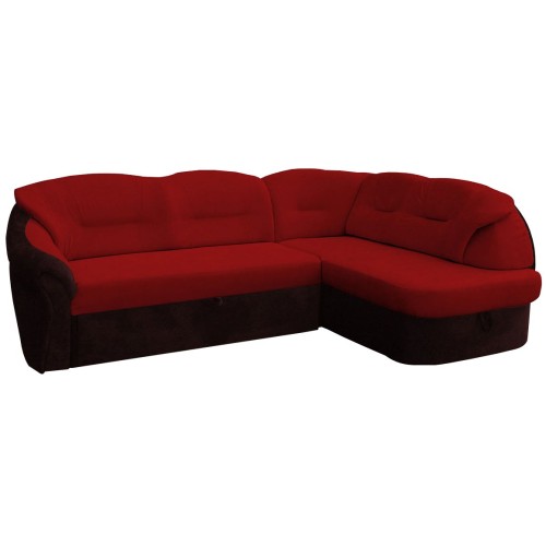 Γωνιακός καναπές Δεξιά Γωνία Art Maison Amenia - Red (220x160x85εκ.)