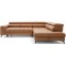 Γωνιακός καναπές Δεξιά Γωνία Art Maison Altamont - Brown (280x196x100εκ)