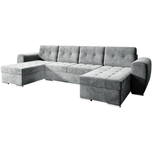 Γωνιακός καναπές Art Maison Ardsley - Light Gray (326x157x97εκ) 