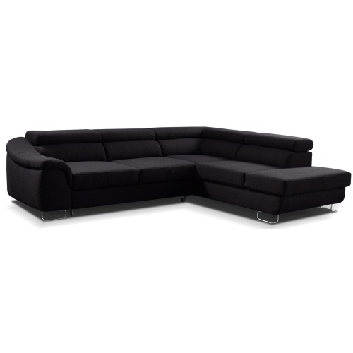 Γωνιακός καναπές Δεξιά Γωνία Art Maison Amagansett - Black (346x223x68εκ.)