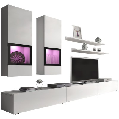 ΣΥΝΘΕΤΟ ΣΑΛΟΝΙΟΥ ART MAISON ARCATA - WHITE (270x41x41εκ.)